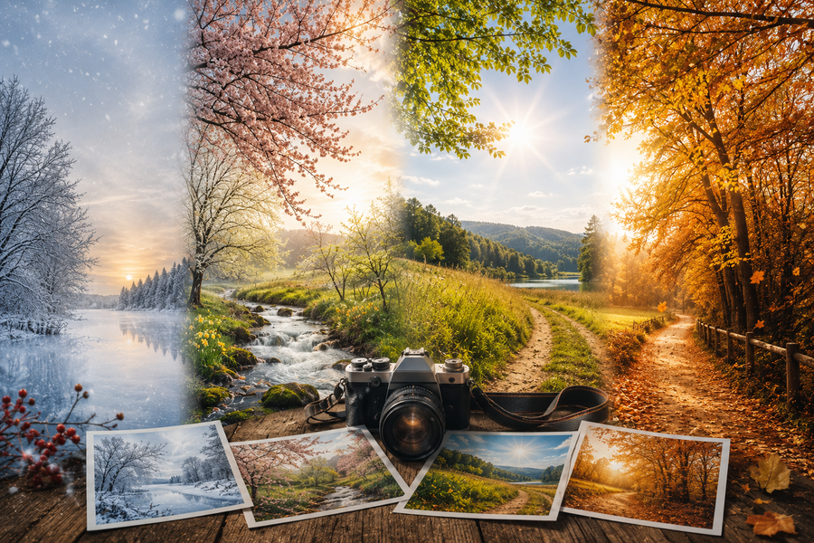 Capturing the Seasons: How to Tell a Story Through Light, Color, and Time